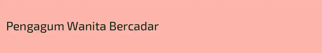 Pengagum Wanita Bercadar
